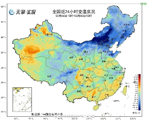未来15天全国天气预报图发布,寒潮与回暖交替,南北温差显著 未来15天全国天气预报图发布,寒潮与回暖交替,南北温差显著